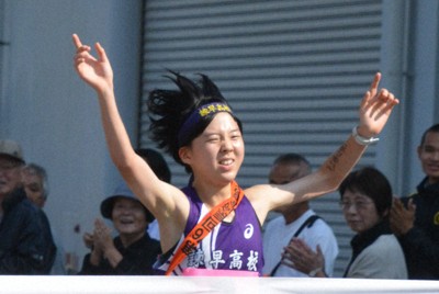 諫早が優勝、6年連続30回目の都大路へ　高校駅伝・長崎女子