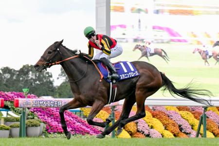 スタニングローズが優勝　競馬のエリザベス女王杯