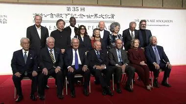 「災害に対する支援が作品になる」建築家・坂茂氏、映画監督アン・リー氏ら世界文化賞受賞者が記者会見　あす両陛下と懇談