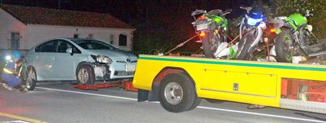 沖縄県内でバイクの死亡事故が相次ぐ　金武町と恩納村、運転手の2人