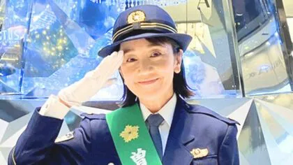 『闇バイト撲滅』女性警察官姿の西田ひかるさん「息子もバイトをする年齢になった」迫真演技で犯罪防止訴え