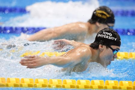 五輪銀の松下が優勝　競泳ジャパン・オープン