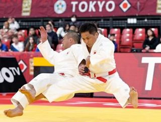 野村忠宏さんが形の演技披露　柔道五輪３連覇「気持ちいい」