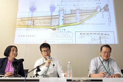 遺骨発見に「手応え」　長生炭鉱の潜水調査　ダイバーが会見