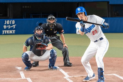 プロ野球・中日が随所で協力　異色のドラマ「バントマン」とは…