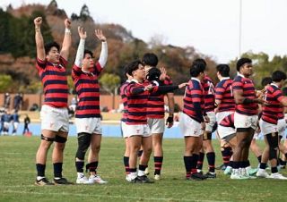 明大、京産大が４強入り　ラグビー全国大学選手権